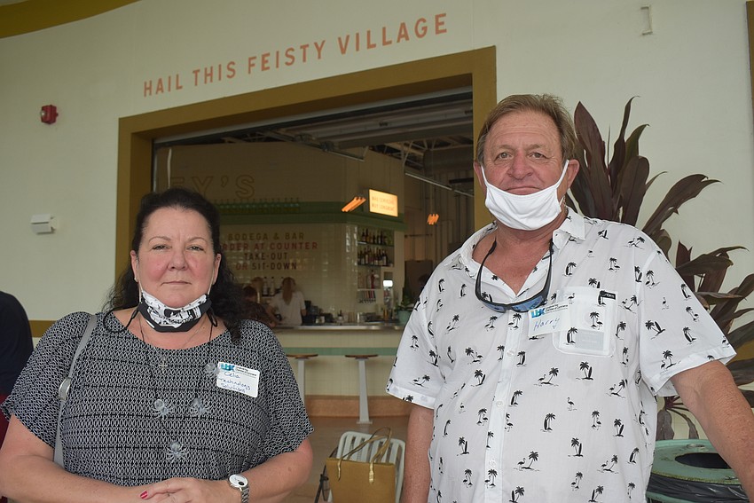 Celia Moore and Harry Christensen