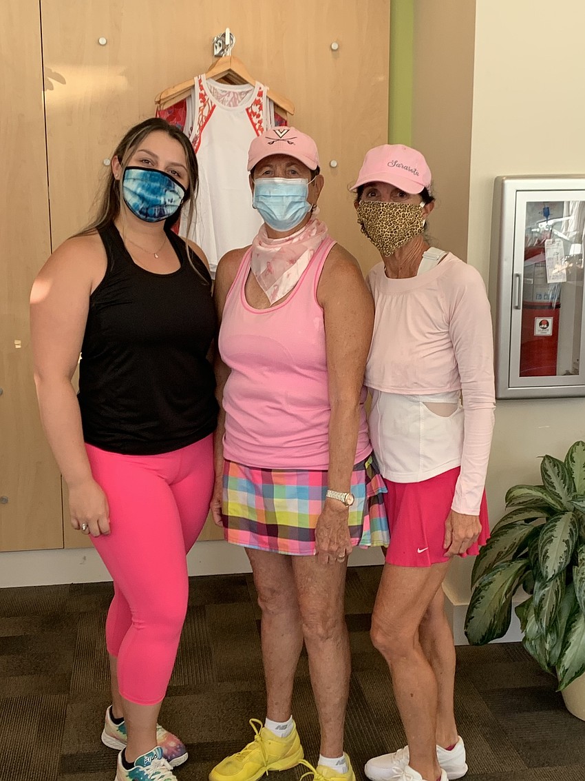 Katelinn Wurm, Gloria Biberman and Judy Koslowski. Photo courtesy of Briana Harris Francois.