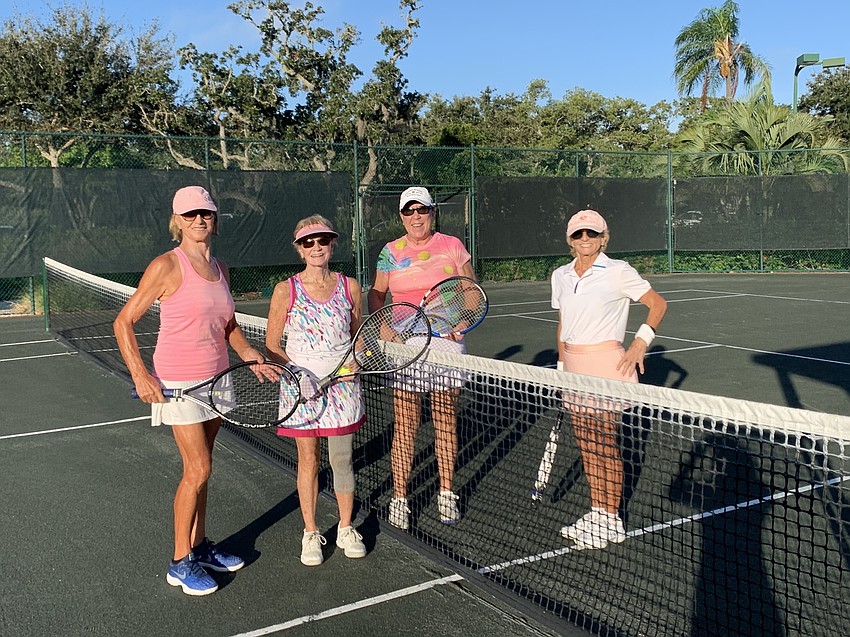Joyce Welch, Pat Anderson, Isabella Paspa and Marlis Carter. Photo courtesy of Briana Harris Francois.
