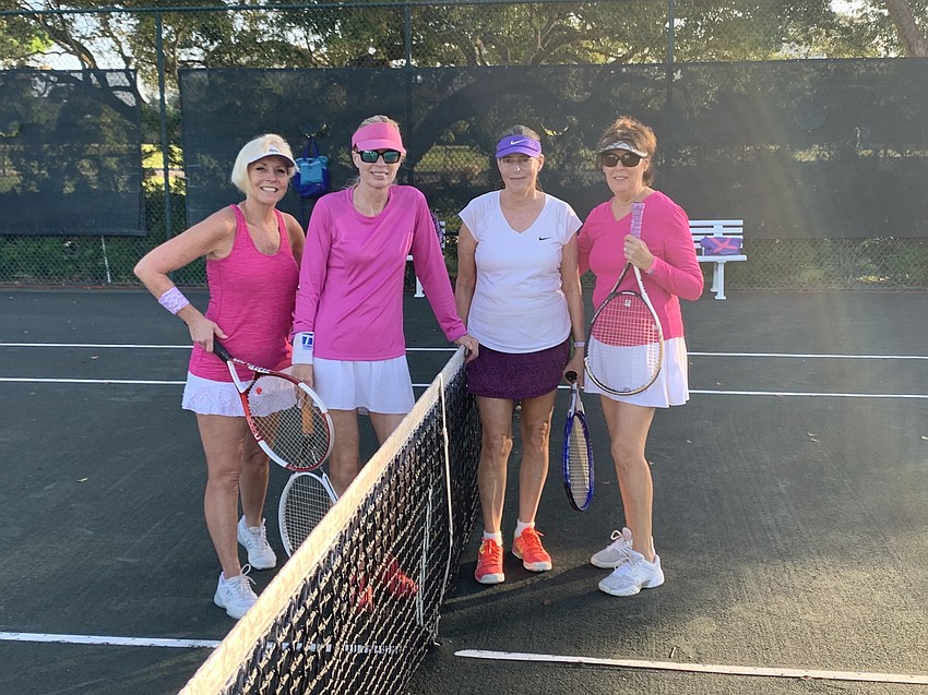 Lisa Gordon, Kerry Gorman, Kathleen Grogan and Teresa Simmons. Photo courtesy of Briana Harris Francois.