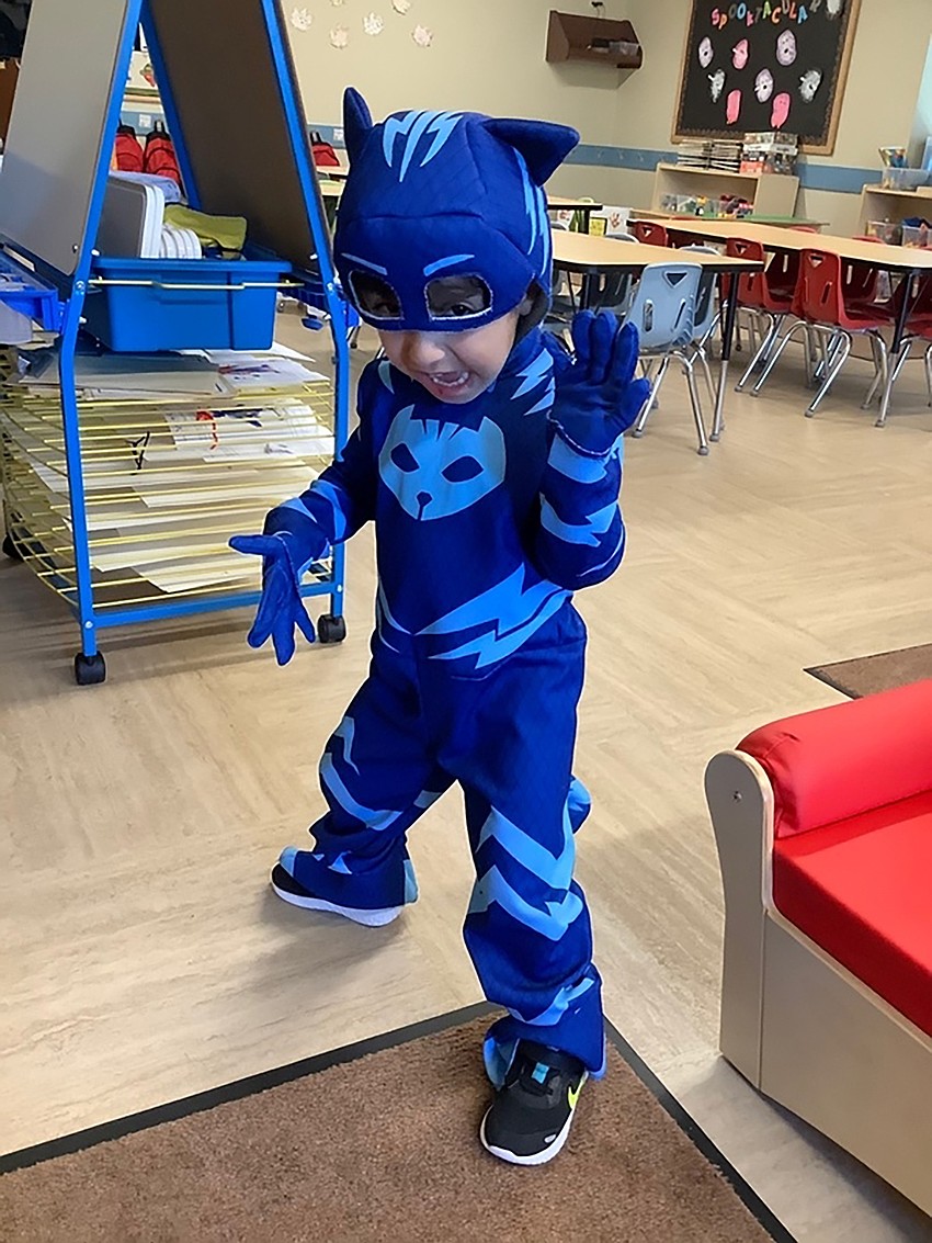 Faris Alkalouf from Primrose School at Lakewood Ranch North strikes a Catboy pose. Courtesy photo.