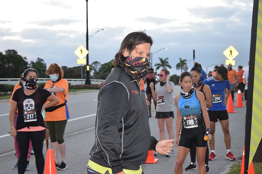 Parks Robinson of Fit2Run went to Boo Run organizers and told them they could safely host an in-person run at Nathan Benderson Park.