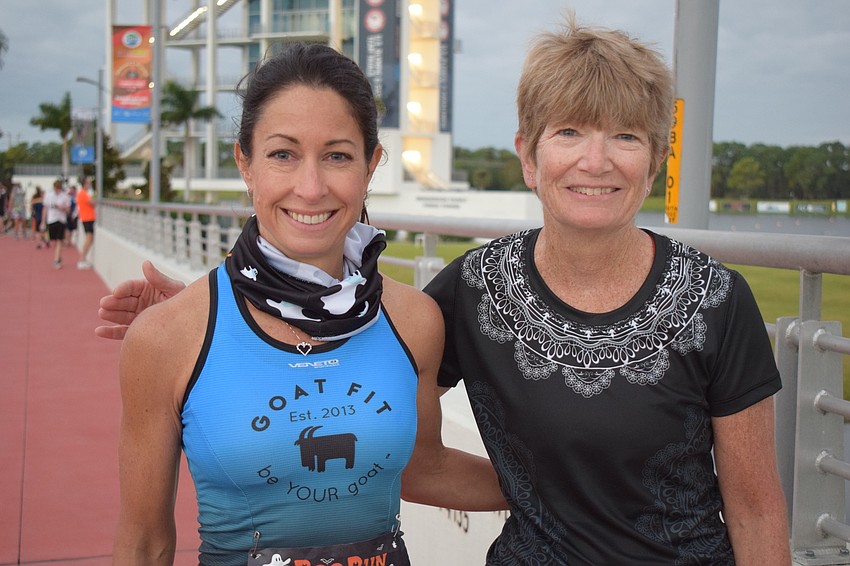 Janae Pranschke and Maryann Keller of Dunedin said they love the beauty of Nathan Benderson Park and they want to return for other events.