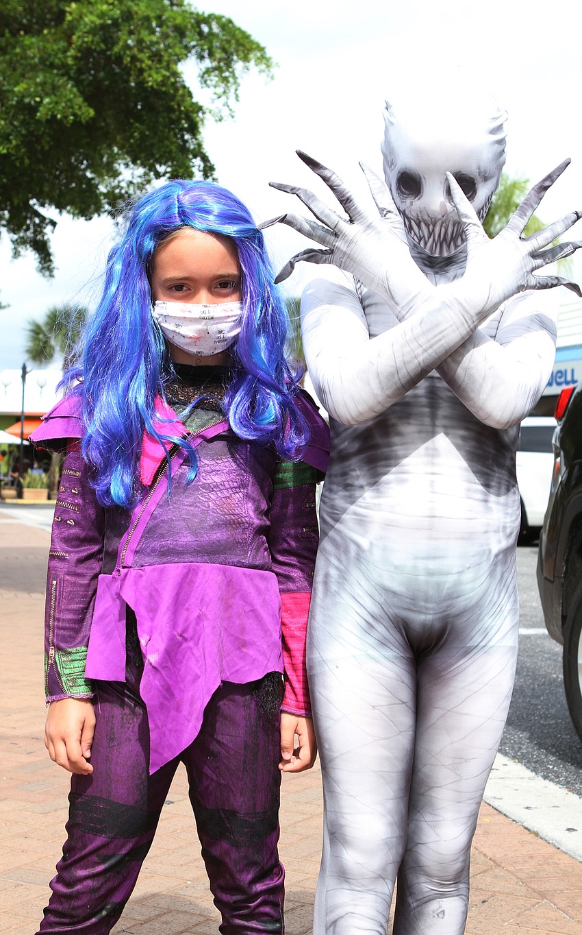 Caroline and Colton Rose looked intense.