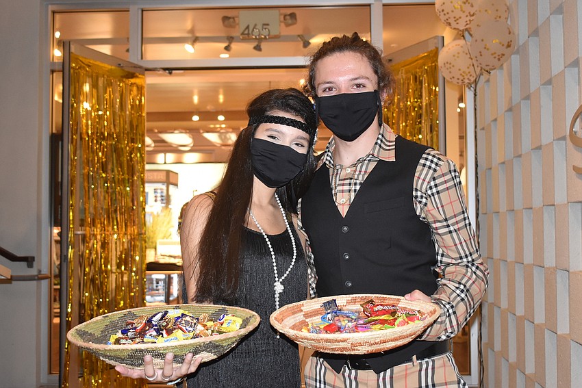 Lauren Kazzab and Tommy Finnan