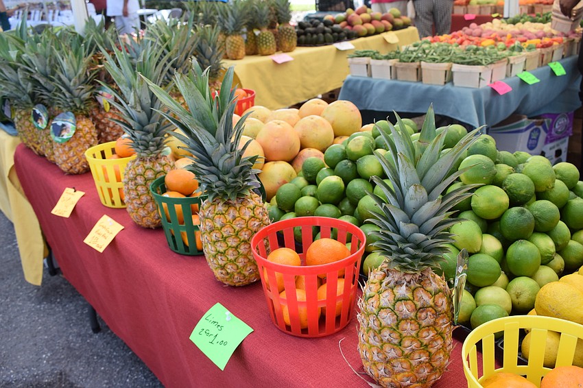 Produce was just one of the many draws to the Market at Lakewood Ranch.