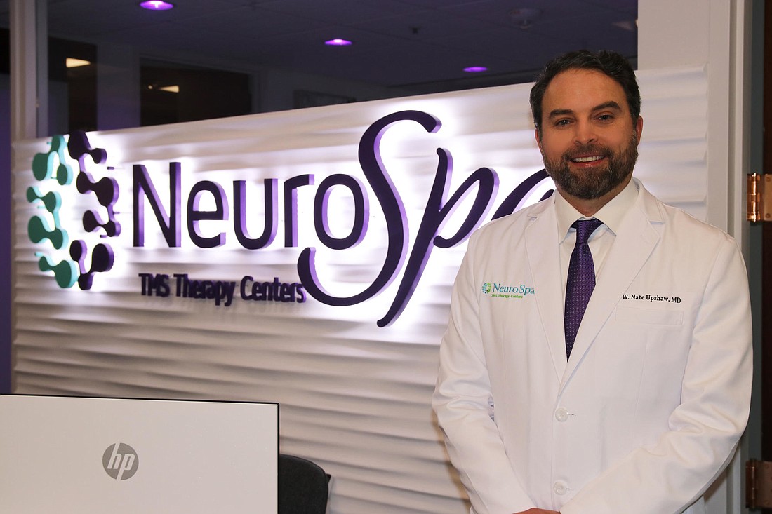 Psyciatrist W. Nate Upshaw has brought NeuroSpa TMS to Lakewood Ranch.
