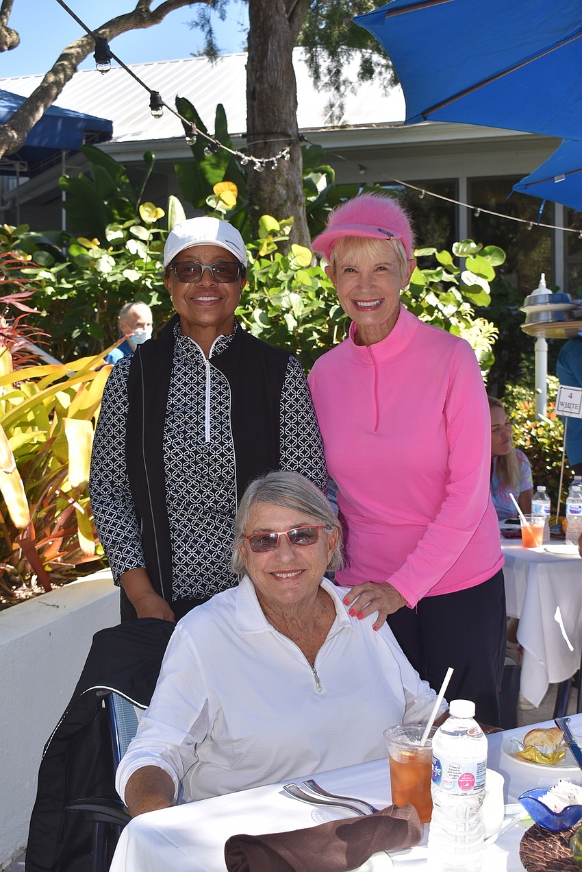 Rosa Stanfield, Judy Posner and Lynne Koy