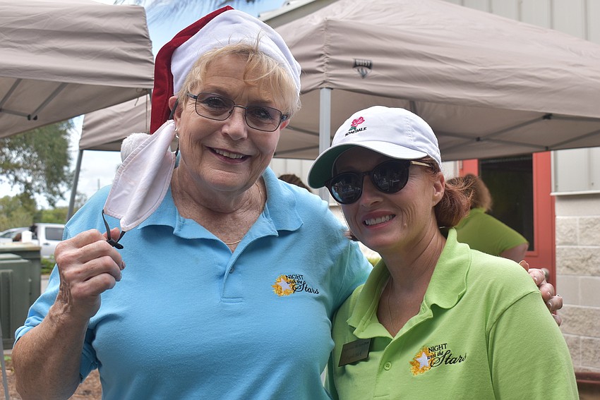 Mary Anne McDevitt (left) and Angela Heck are the president and community relations director, respectively, for Night with the Stars Prom.