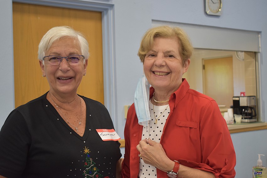 Theresa DiStefano and Jo Franz