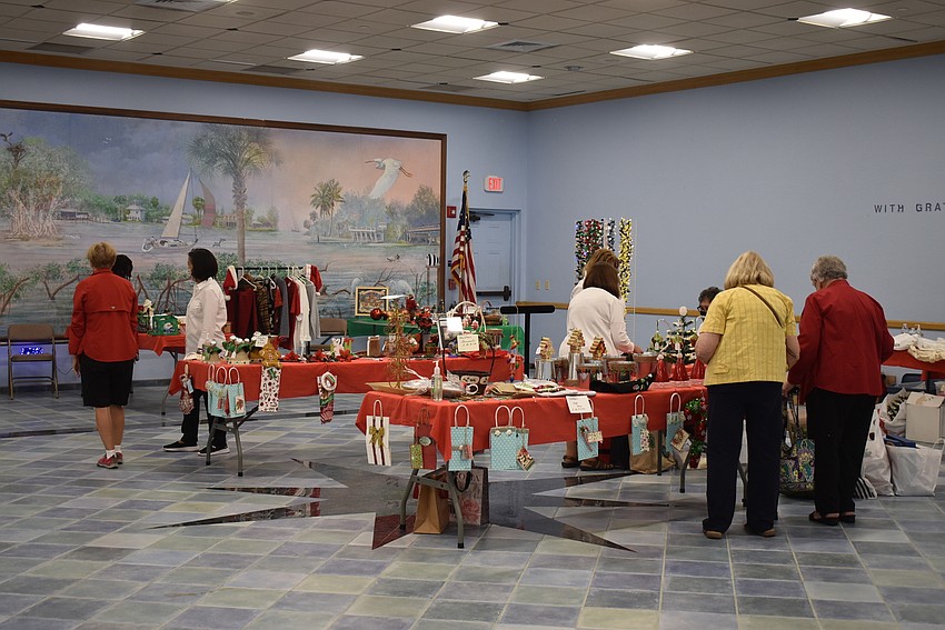 The tables were kept apart.