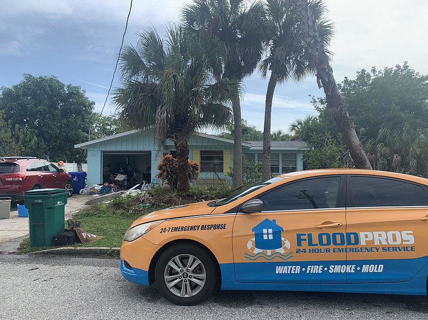 Help arrived early at the Claypoole home. (Nat Kaemmerer)