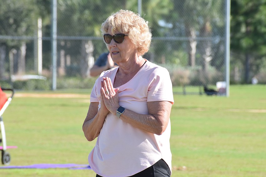 Englewood's Carol Pierce participates in the Mindful Triathlon for a second year because she believes in the Brain Health Initiative.