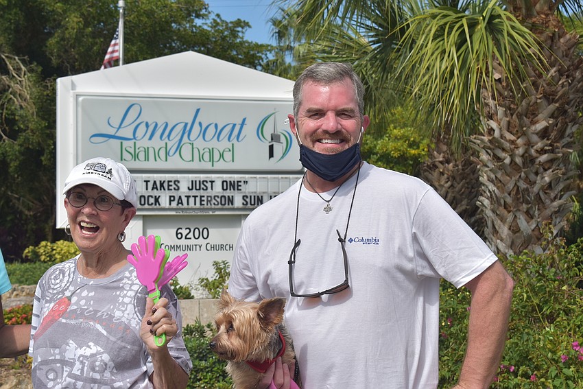 Peggy Lammers and Rev. Brock Patterson