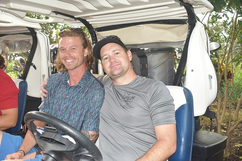 Firefighters Jamison Urch and Ron Franklin