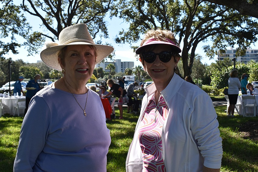 Peggy Cospello and Bonnie Chisling
