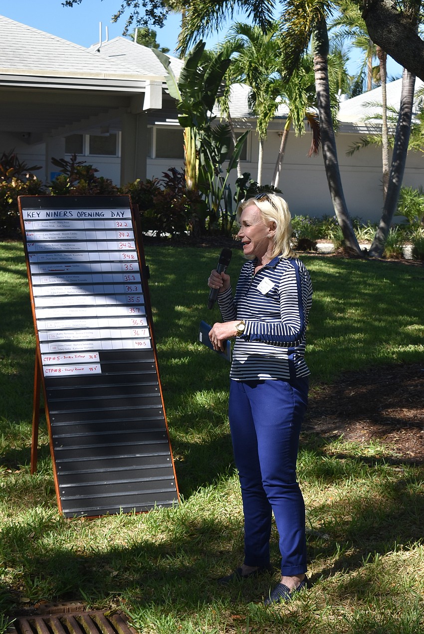 Noreen Ackerman thanks those who made the event possible.