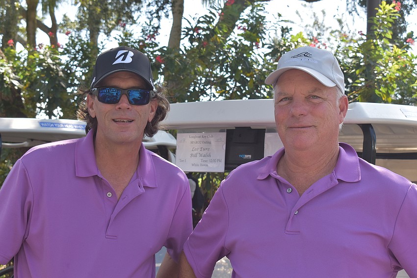 Lee Eure and Bill Walsh