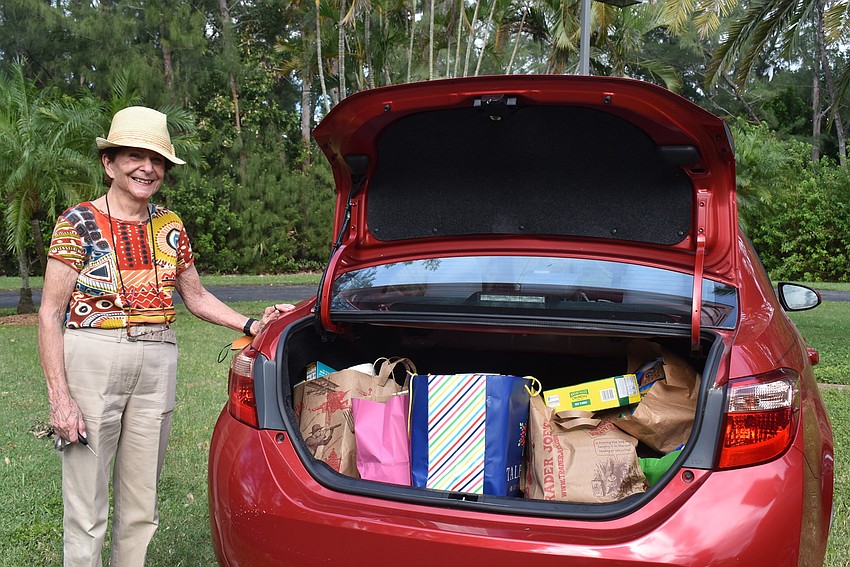 Barbara Pressman's car filled up early.