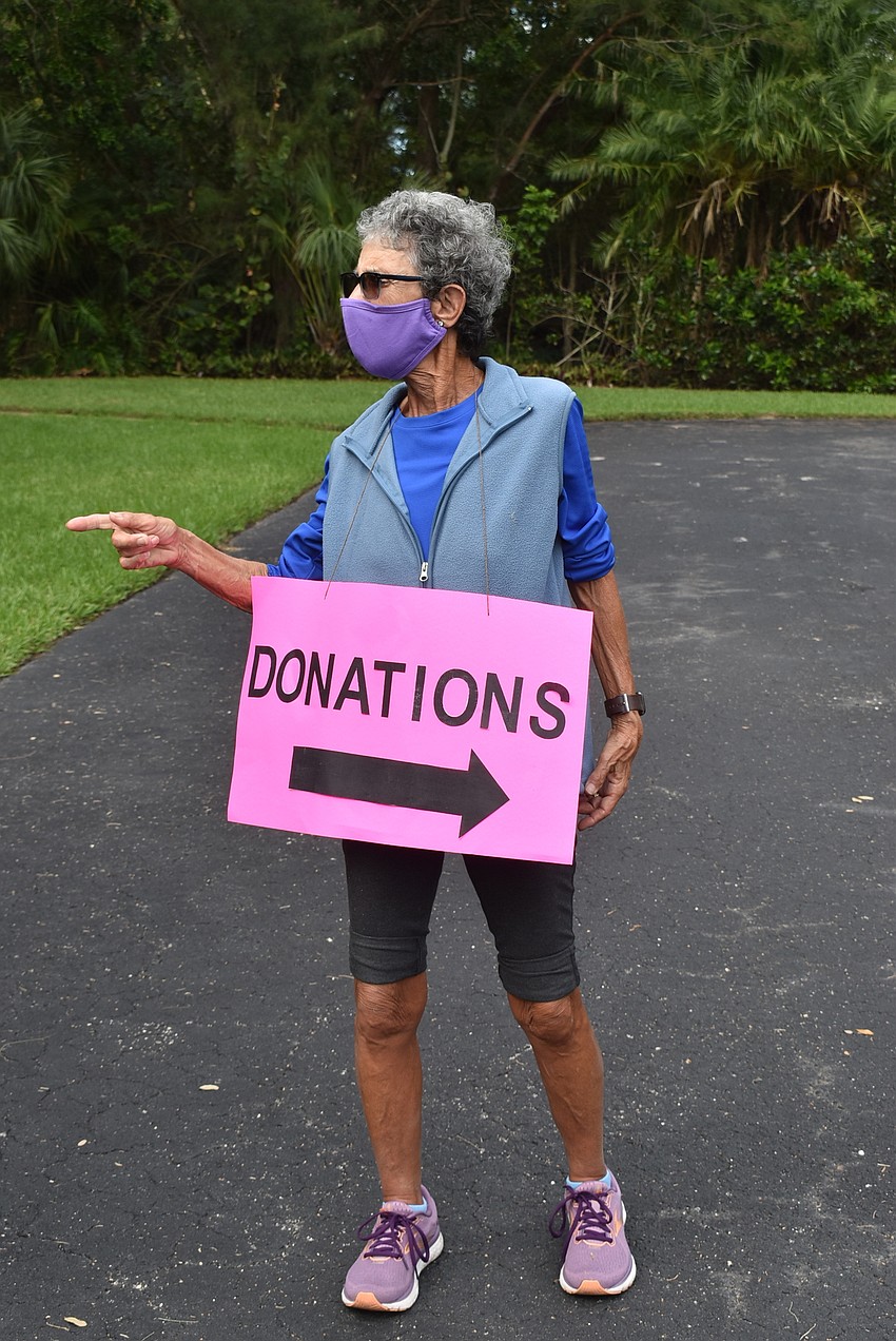 Max Spitzer directed traffic.