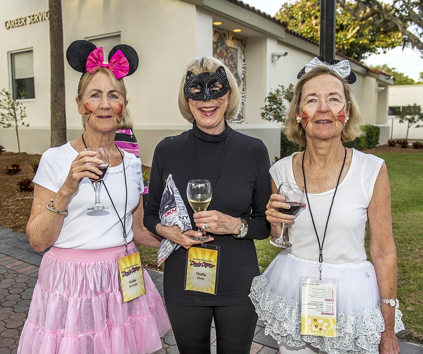 Mollie McGrath, Muffie Hoche and Gale Davis