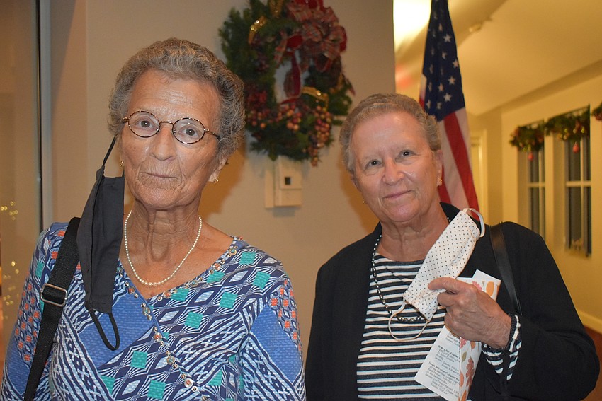 Sue Wertman and Ann Quackenbush from Christ Church of Longboat Key.