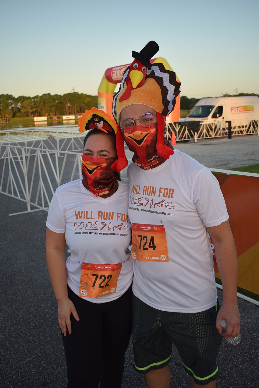 East County's LeAnn and Joel Gonzalez say they felt safe since the race was so spread out in the open.