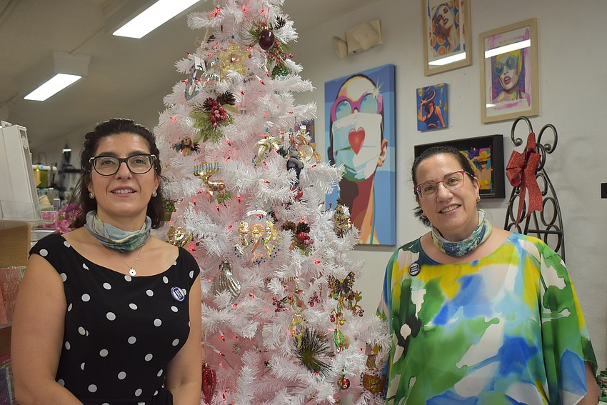 Barbara Pugliese and Marie Cohen of Just/Because.