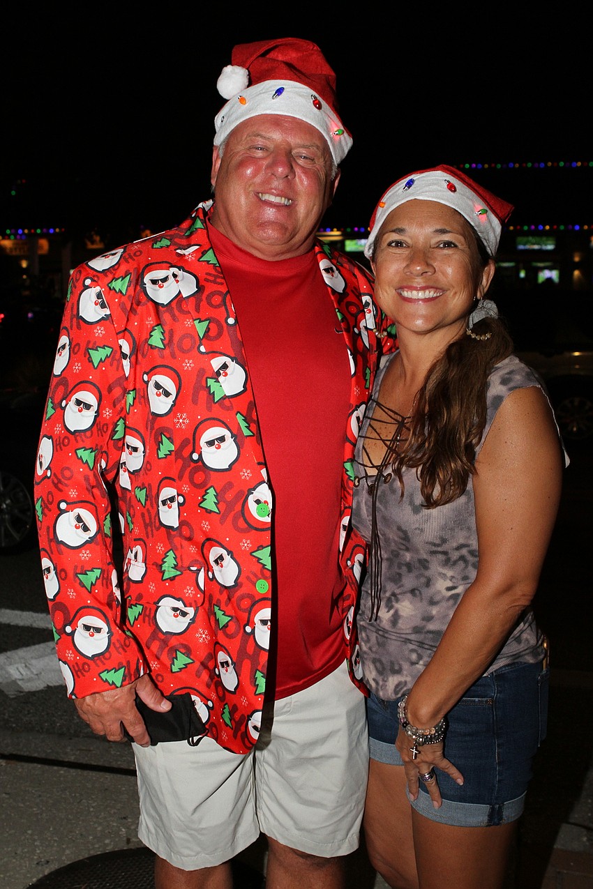 Paul Panzl dressed up with Dacia Littlejohn