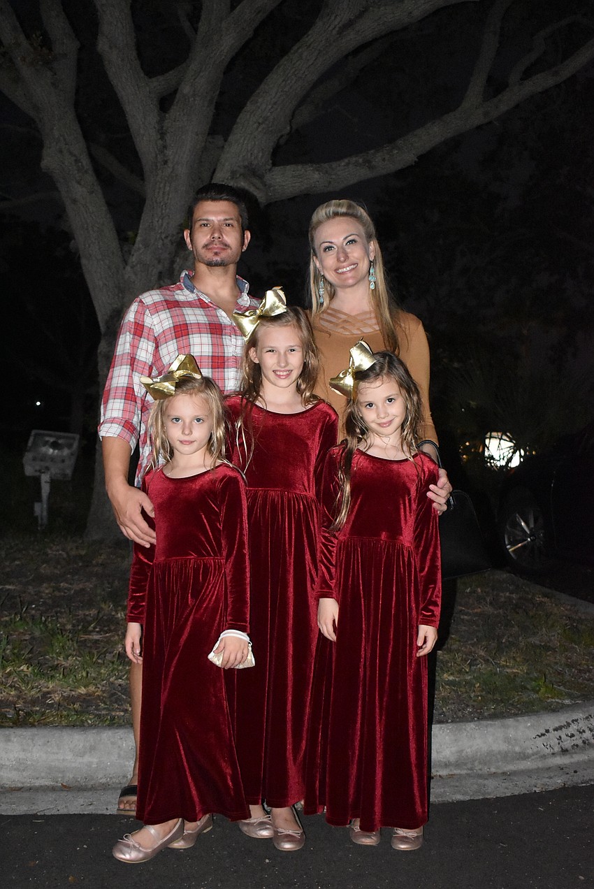 Clockwise from top left: Bill, Tavia, Thierry, Tinsley and Tascher Ames