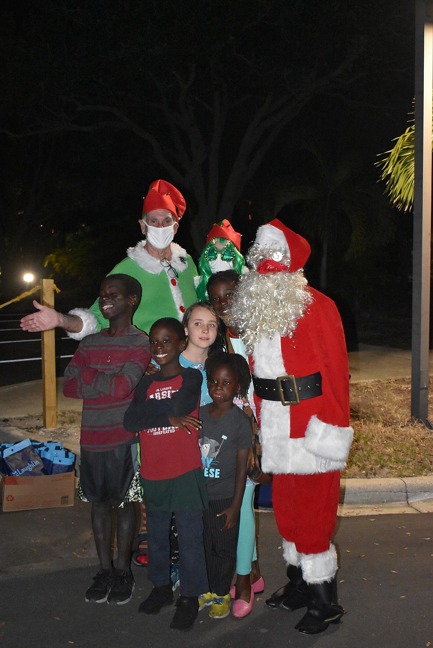 Clockwise from top left: Martin Poretsky, Henriette Van Eck, Nancy Rozance, Ethan M'Mwirichia, Makena M'Mwirichia, Renee Ingersoll, Andrew M'Mwirichia and Peter M'Mwirichia