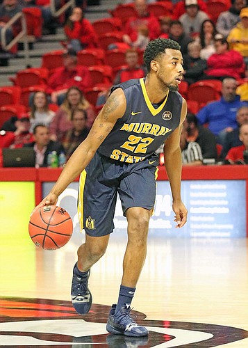 Brion Whitley is making a comeback from a leg injury that caused him to miss the 2019-2020 season. Photo courtesy Dave Winder - Murray State Athletics.
