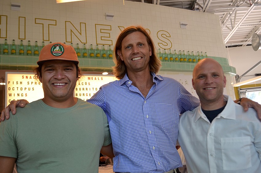 Jan. 23: Jose Chinchande, James Brearley and David Benstock opened Whitney's in January.