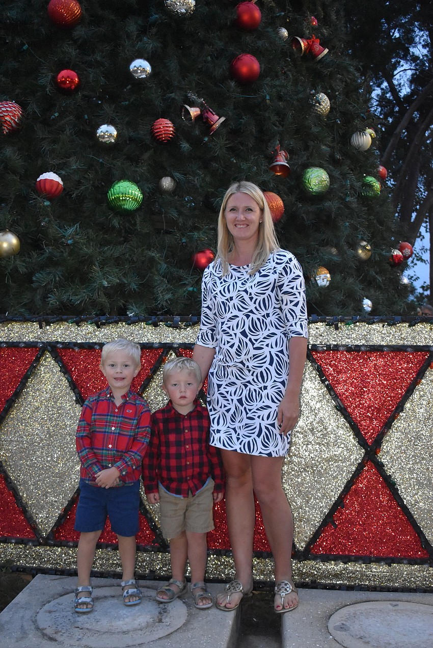 Katie, Nicholas and Alexander Couturiaux