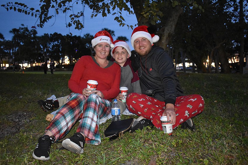 Jake, Teagan and Jean Gateley