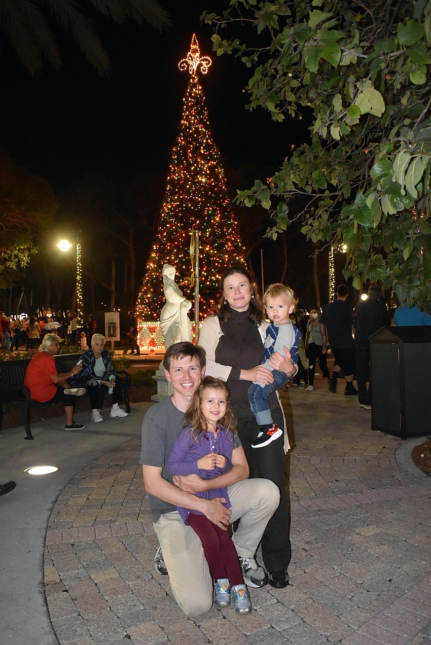 Gregory, Christine, Marianna and Alex Allen