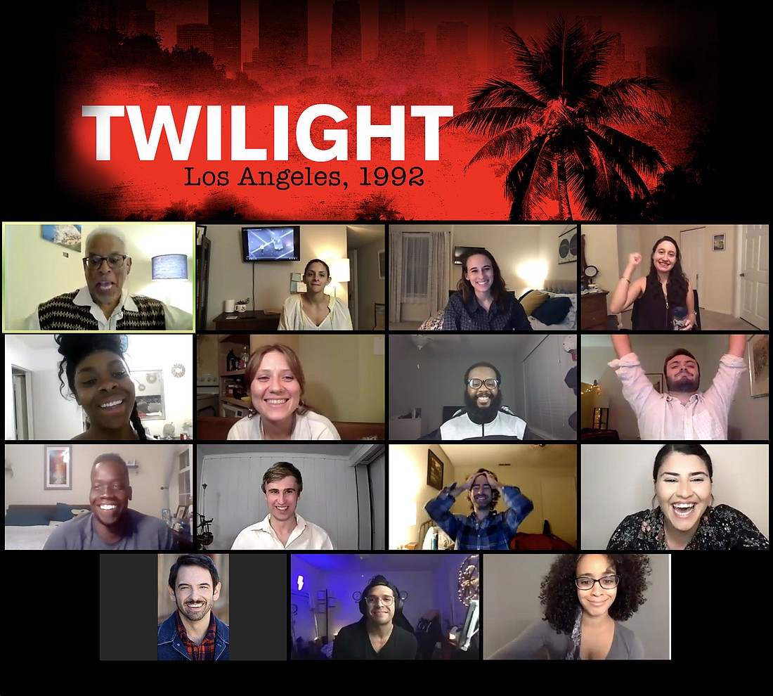Performed by the Asolo Conservatory via Zoom, "Twilight" explores stories of 40 people surrounding the L.A. riots.