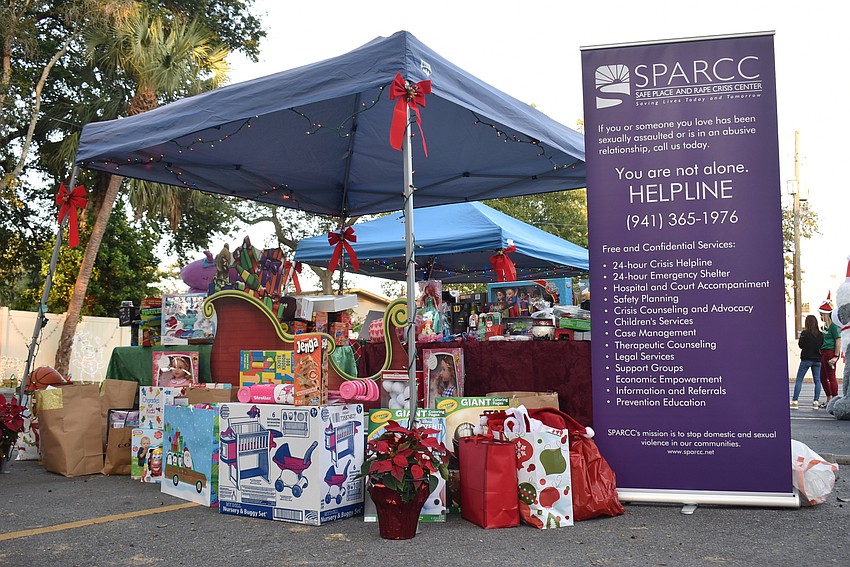 The pile of toys grew every few minutes.