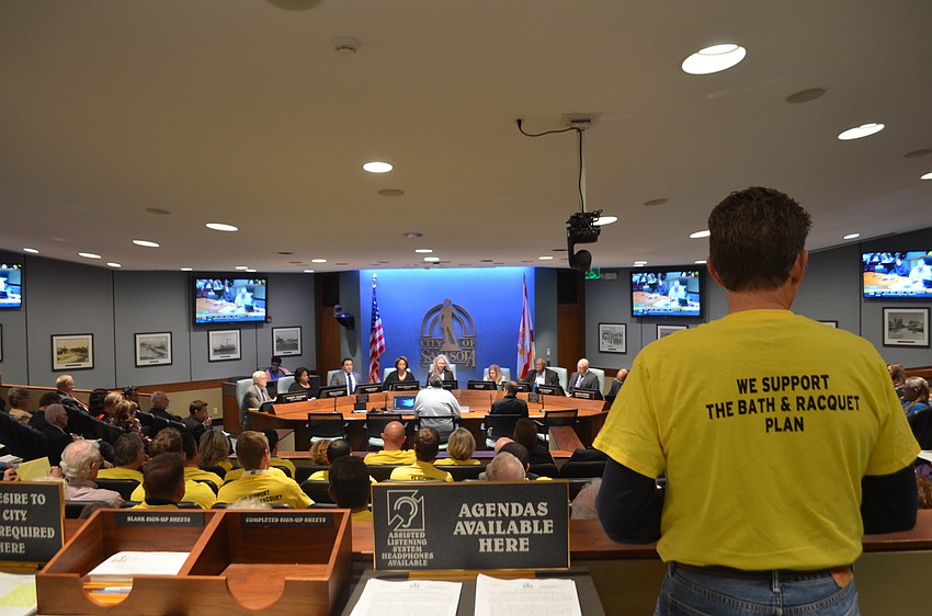 Feb. 6: Neighbors came out to oppose a plan to redevelop Sarasota's Bath and Racquet Club.