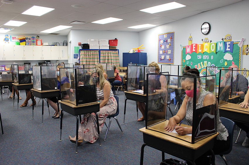 Aug. 27: A range of protective measures were taken to pave the way back to in-person learning.