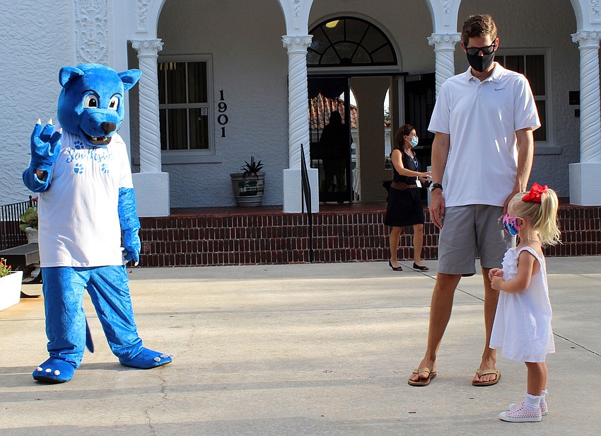 Sept. 3: When students returned to campus, masks were mandatory.