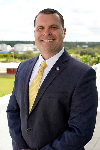 Deputy Police Chief Pat Robinson will join interim City Manager Marlon Brown as the city transitions to a new top administrator following Tom Barwin&#39;s retirement. Image courtesy Sarasota Police Department.