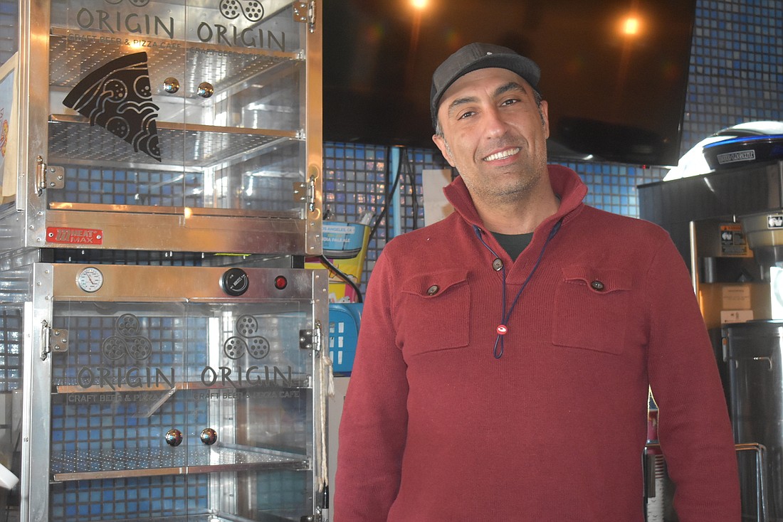 Rami Nehme is opening the third location of Origin Craft Beer & Pizza at UTC in late January or early February. His first location, pictured, opened in 2016 on Sarasotaâ€™s Hillview Street.