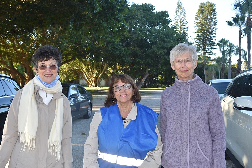 Paula Sharp, Vanda Soper and Clara McGonigle
