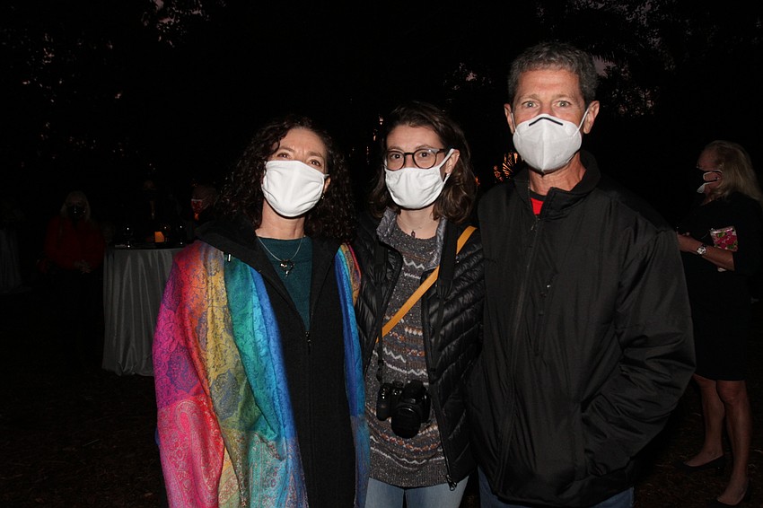 Lisa, Emma and Bruce Feinman.