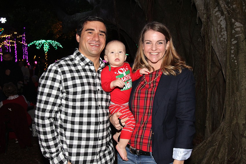 Matthew and Graham Melton and Fiona McFarland