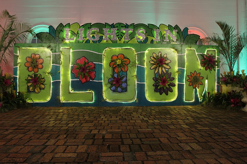 Colorful lights were on full display at the annual exhibit.