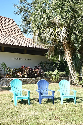 The lawn will be covered in books to buy over the weekend.