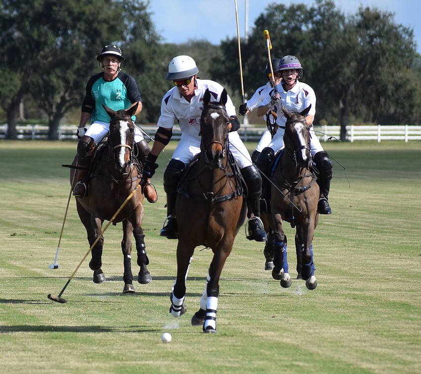 James Miller breaks free to score for Rawhide Creek.