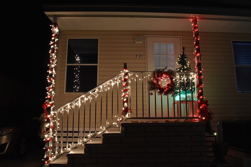 Unit F21 sparkles on the street.